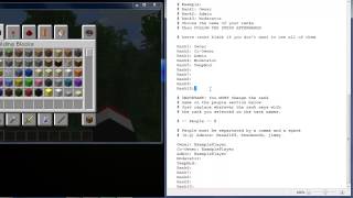 My Bukkit Plugin: Staff - Tutorial - Haza2169