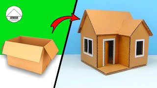 How To Make Cardboard House Easy | #4