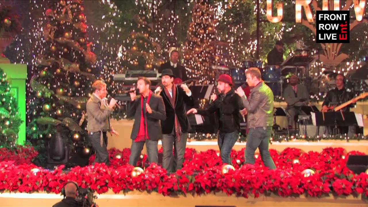 Backstreet Boys - It's Christmas Time Again (LIVE)