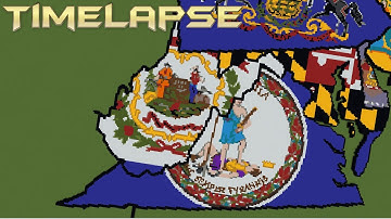 Chesapeake - Minecraft US State Flag Map [Part 4]