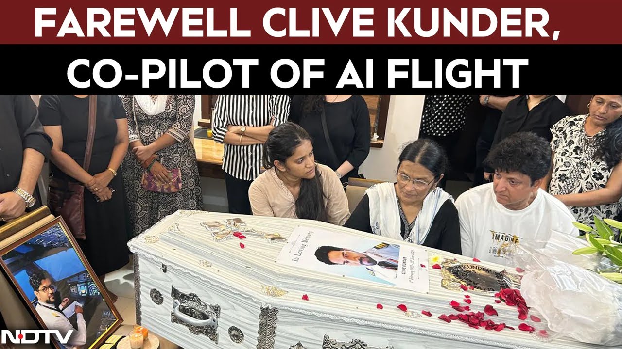 Clive Kunder | Farewell Clive Kunder, Co-Pilot Of Air India Flight Which Crashed In Ahmedabad