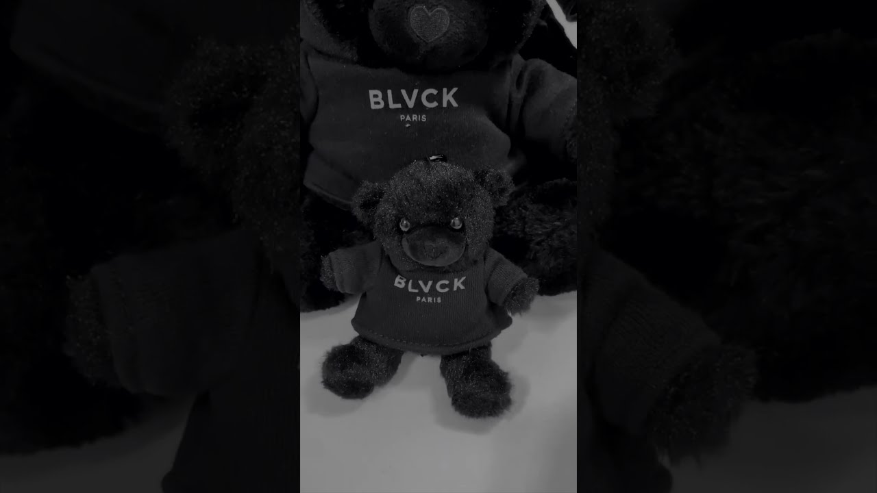 BLVCK PARIS ブラックパリぬいぐるみ3点セット New store at Westfield