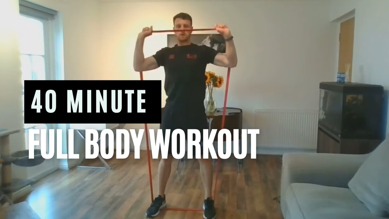 40 MIN FULL BODY WORKOUT | BODYWEIGHT WORKOUT | RESISTANCE BAND WORKOUT | HOME WORKOUT