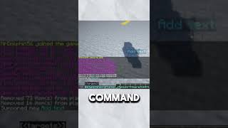 How To Make Floating Text In Minecraft! #shorts #minecraft #gaming