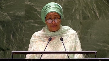 UNGA commitment and accelerated the implementation of the Sendai Framework Disaster Risk Reduction