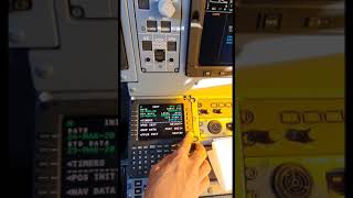 ATR 72 600 FMS Setup for a Flight