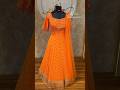 Vibrant Orange Lehenga 🧡✨ | #fashion #fashionstyle #fashiontrends #fashionista #shorts #trending