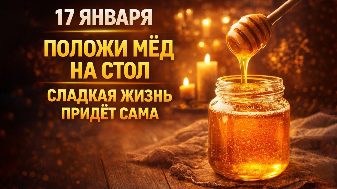 17 января - Положите мёд на стол и сладкая жизнь придёт