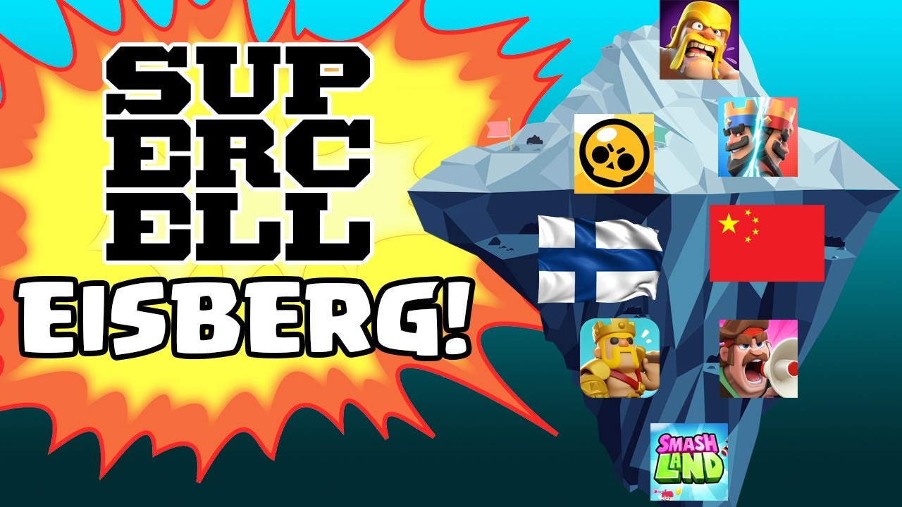 DER SUPERCELL EISBERG! 🤯 Geheimnisse, Erfolge und Fehler! 😱