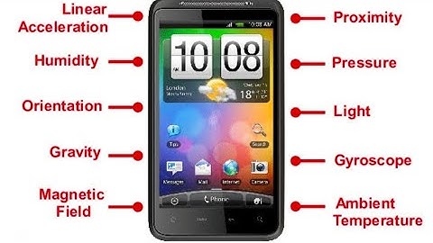 Smartphone Sensors In IOT 👍🏻