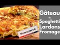 GÂTEAU de SPAGHETTI LARDONS et FROMAGE Remastered (Tous en cuisine avec Seb)