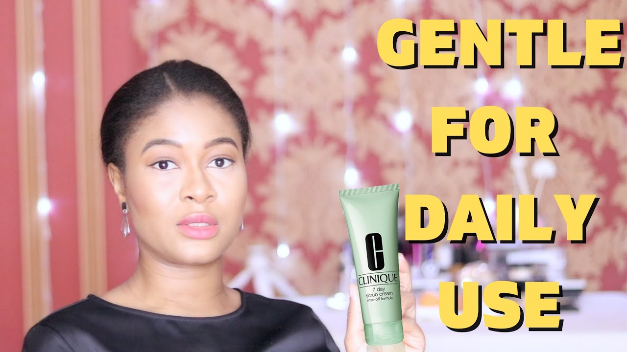 Gentle - 7 Day Scrub Oily Exfoliant | YouTube Clinique Skin: For Microbeads Acne Best