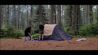 Bardani air tent setup