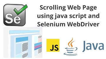 Scrolling Web Page to the desired element using Selenium WebDriver