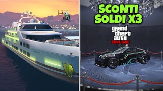 SCONTI E SOLDI TRIPLI SU GTA ONLINE! AGGIORNAMENTO SETTIMANALE