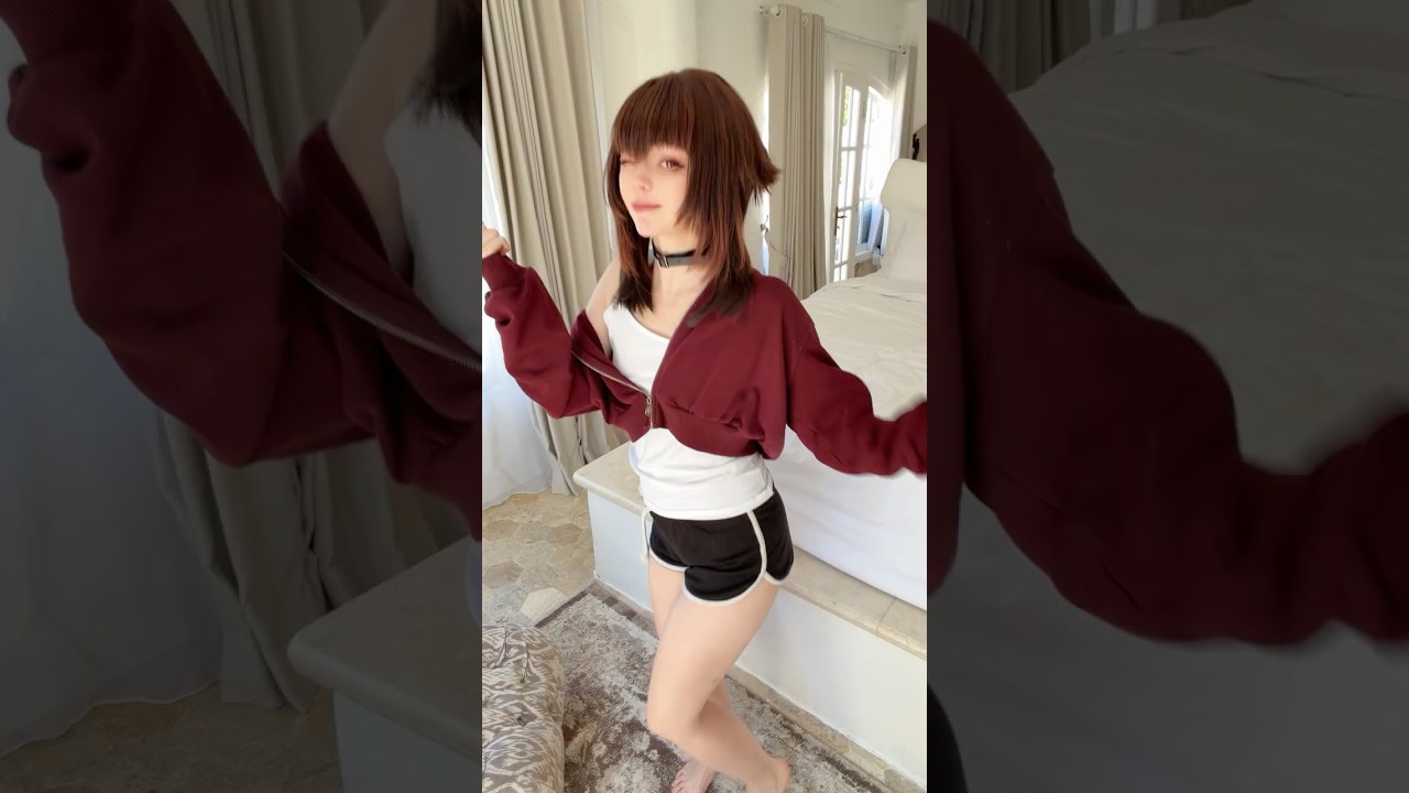 When Megumin stops casting explosions #animecosplay #megumin #cosplay