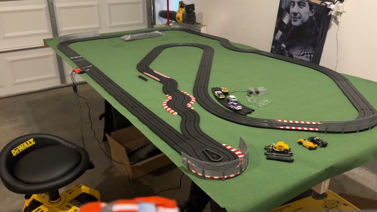 Afx Racing Shelf Layout Afx Race Set Layouts Afx Slot Car Track Layouts