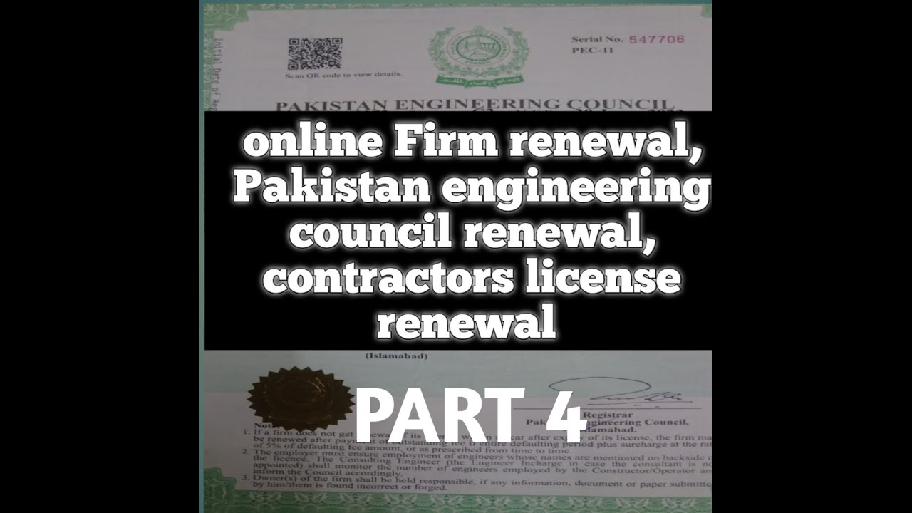 Online PEC New Firm Registration part 4
