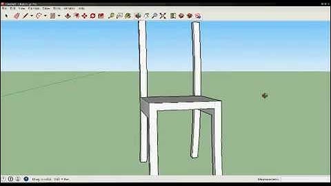 Tutorial SketchUp Cara Membuat Kursi