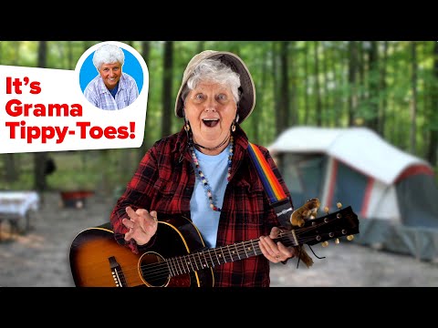 A Camping We Will Go | Kids Songs | Grama Tippy-Toes