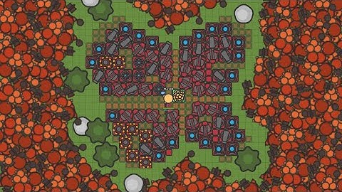 ZOMBS.io || 4afk RUBY env base! (POWERFUL environmental base 4 player AFK!)