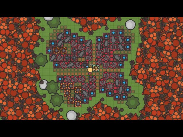 Insane zombs.io base, lasts over 140 waves! I had to post it here because  there was no active zombs.io subreddit, sorry! : r/ZombsRoyale