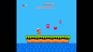 Adventure Island (NES) - Area 2 - Round 1 screenshot 1