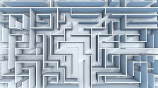 Top View Of Seamless Maze Stock Motion Graphics