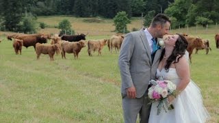 Rustic Barn Wedding  |  Krista & Jesse  |  Bird's Eye Cove Farm, Maple Bay, BC