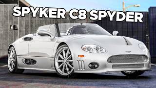 2006 Spyker C8 Spyder Review - More Head Turning Than a Pagani, and a True Future Classic