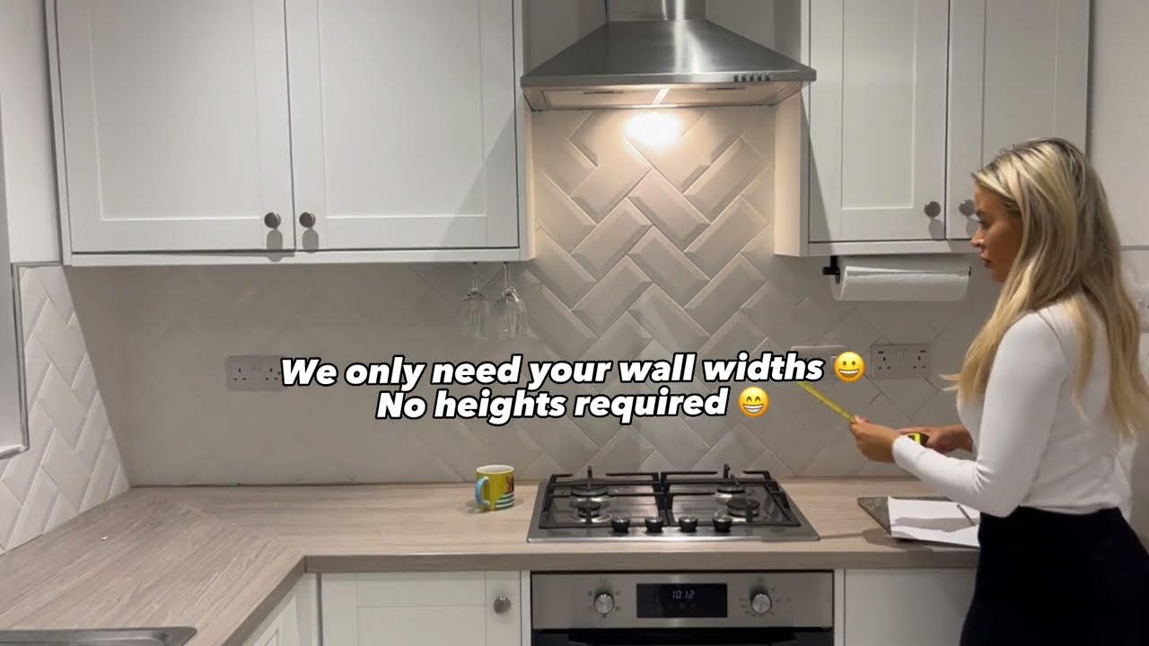 SPLASHBACK MEASURING GUIDE