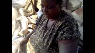 Women who crush stones in Kanyama