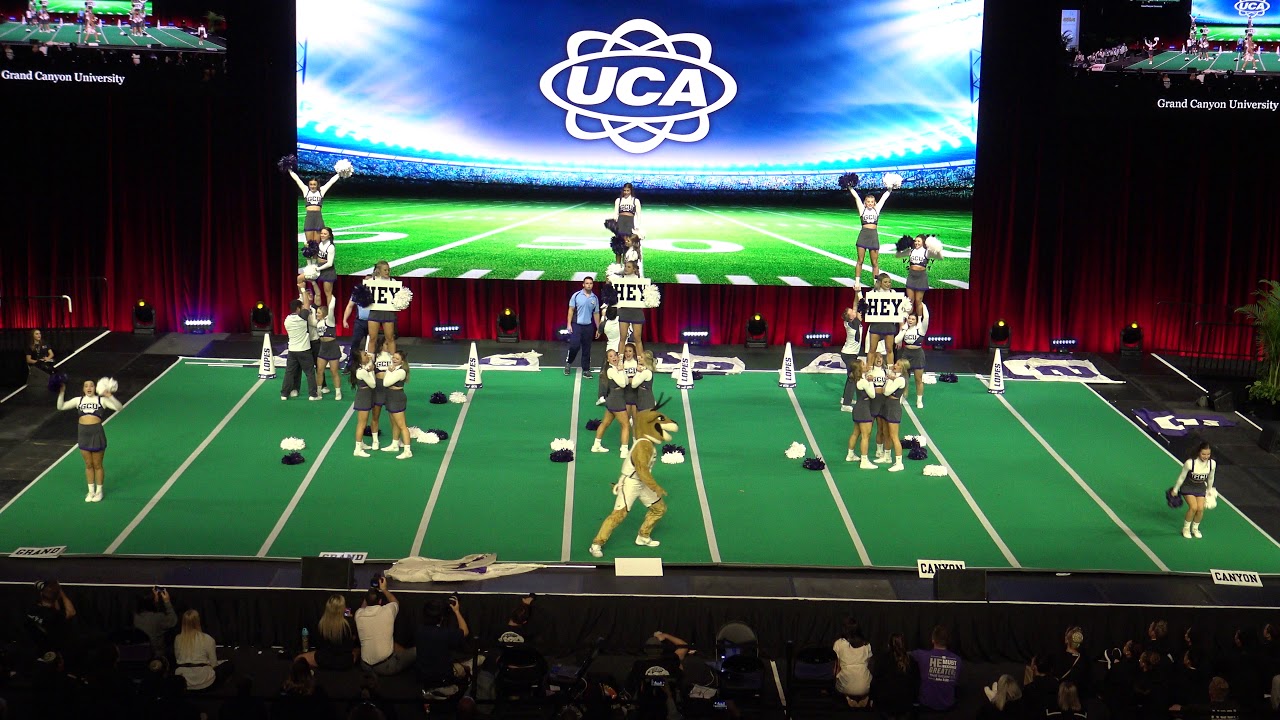 Grand Canyon University Cheer 2020 Nationals Finals Game Day Routine
