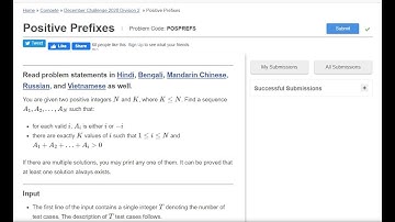 Positive Prefixes | Codechef December 2020 Long Challenge Test Cases