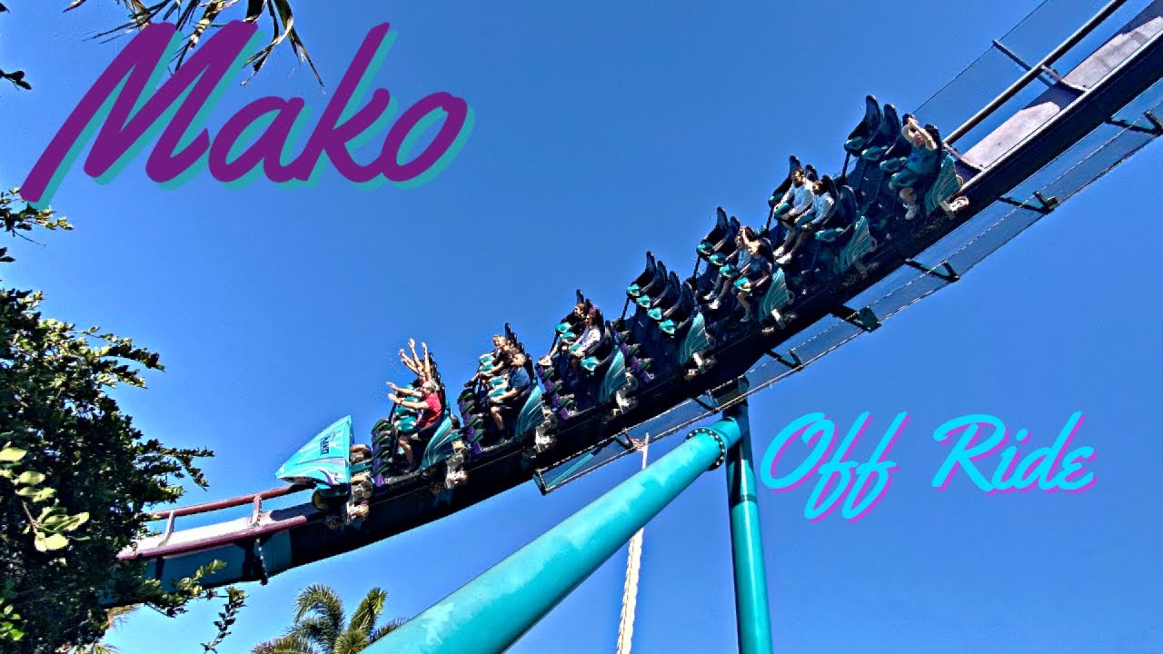 Mako Off Ride Sea World Orlando - YouTube