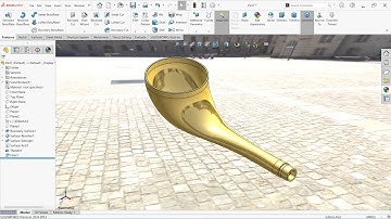 SolidWorks Boundary - Shower Head Modeling .   #solidworks #cad #automobile #cncsoftware #sketchup