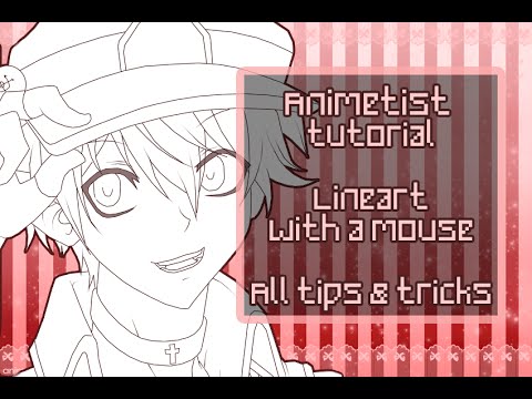 Photoshop Tutorial: Lineart with a Mouse.