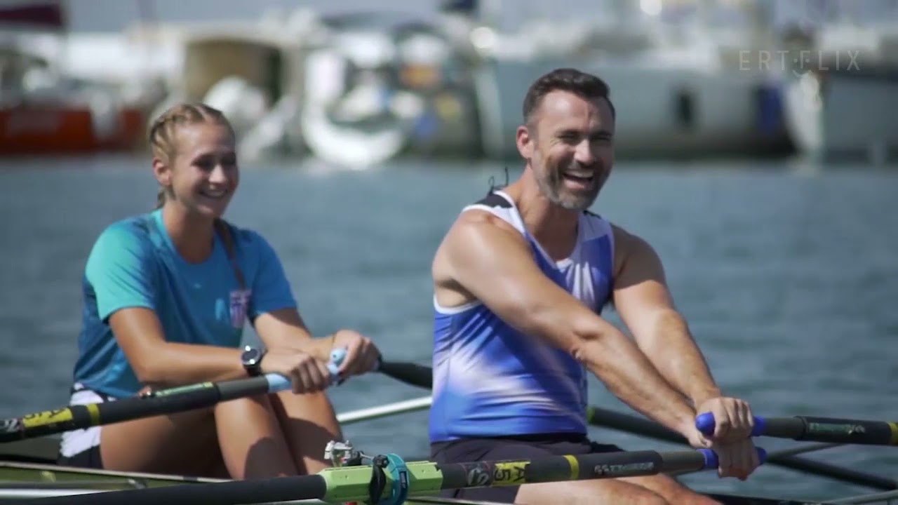 Στα μυστικά της κωπηλασίας εισαγάγει η Χ.Μπούρμπου τον Γ.Καπουτζίδη | 04/04/21 | ΕΡΤ