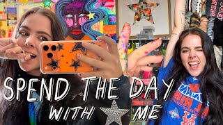 day in my life as a 23 year old artist 🍄🌀