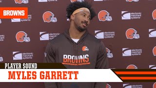 Myles Garrett: "Nothing else matters until we make the playoffs"
