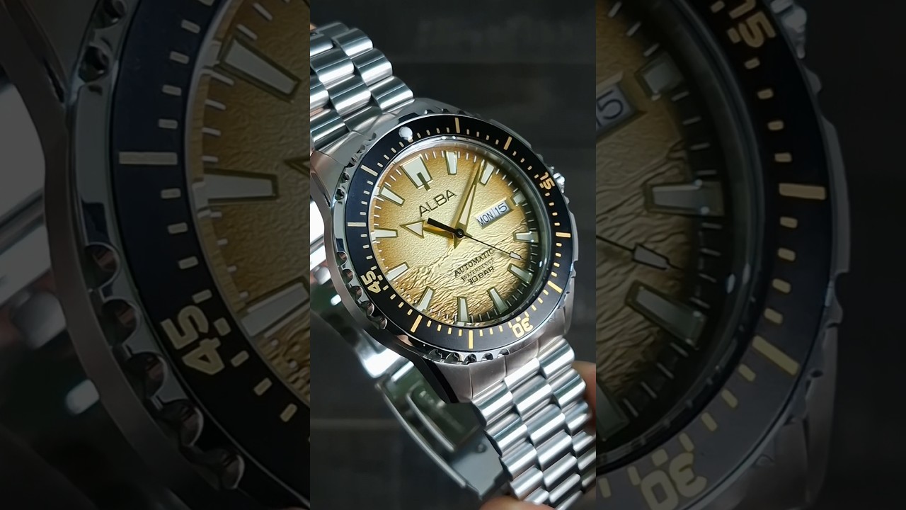 Alba AL4733X1 Light Champagne Dial Automatic 