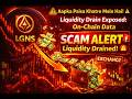 LGNS SCAM ALERT LIQUIDITY DRAINING - Please be Careful before liquidity full drain