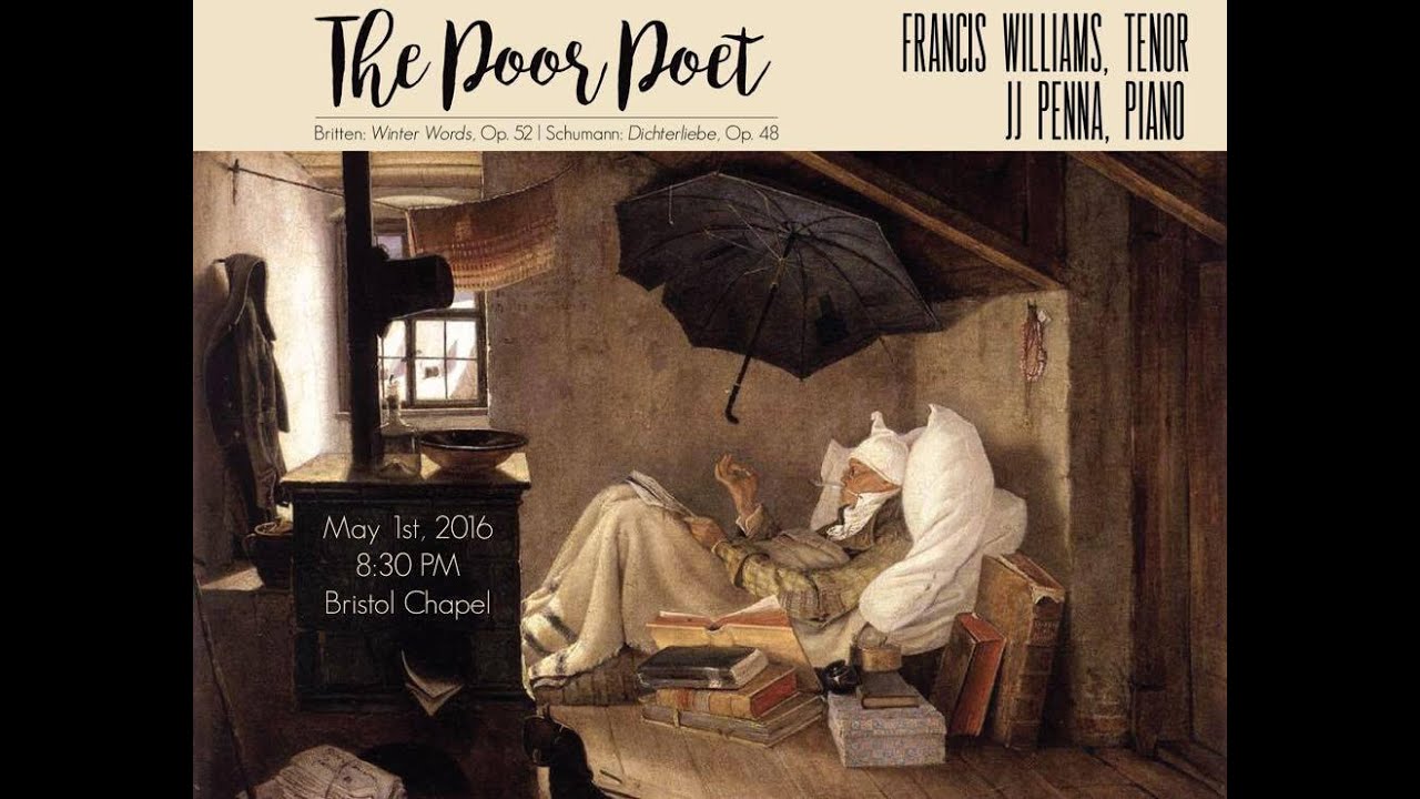 The Poor Poet: Francis Williams in Senior Recital