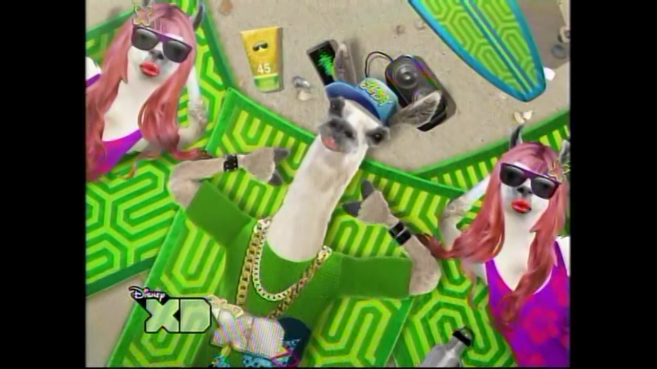 Disney XD Steve The Llama Animacation Rap Disney Channel 50 (May 26