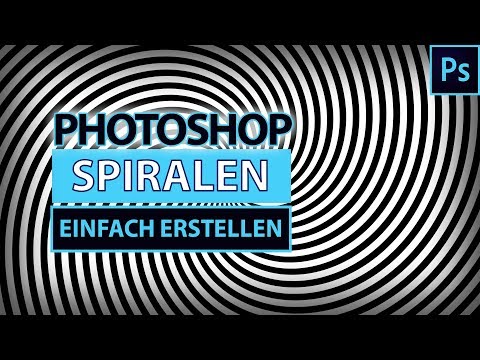 Spiralen mit Photoshop gestalten – Tutorial in Deutsch