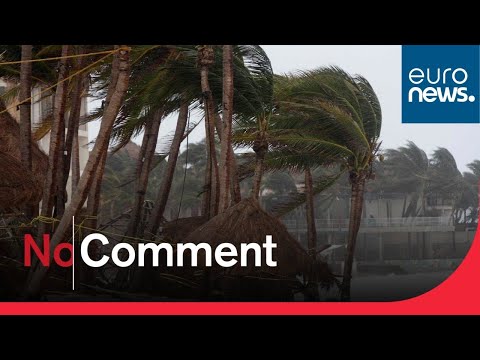 Vidéo: Cancún a-t-il été frappé par l'ouragan Zeta ?