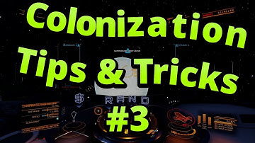 #3 More tips for Colonization in Elite Dangerous the fast, quick and easy way tutorial