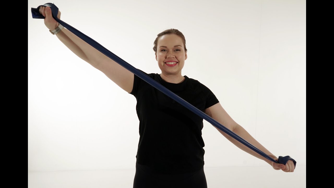 Kuminauhatreeni ylävartalolle