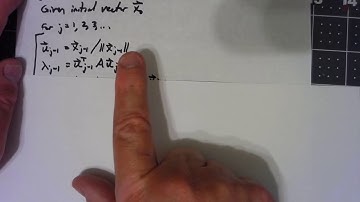 Numerical Analysis 12.1.5 Rayleigh Quotient Iteration