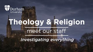 Theology and Religion at Durham University | Meet our staff | Carmody Grey